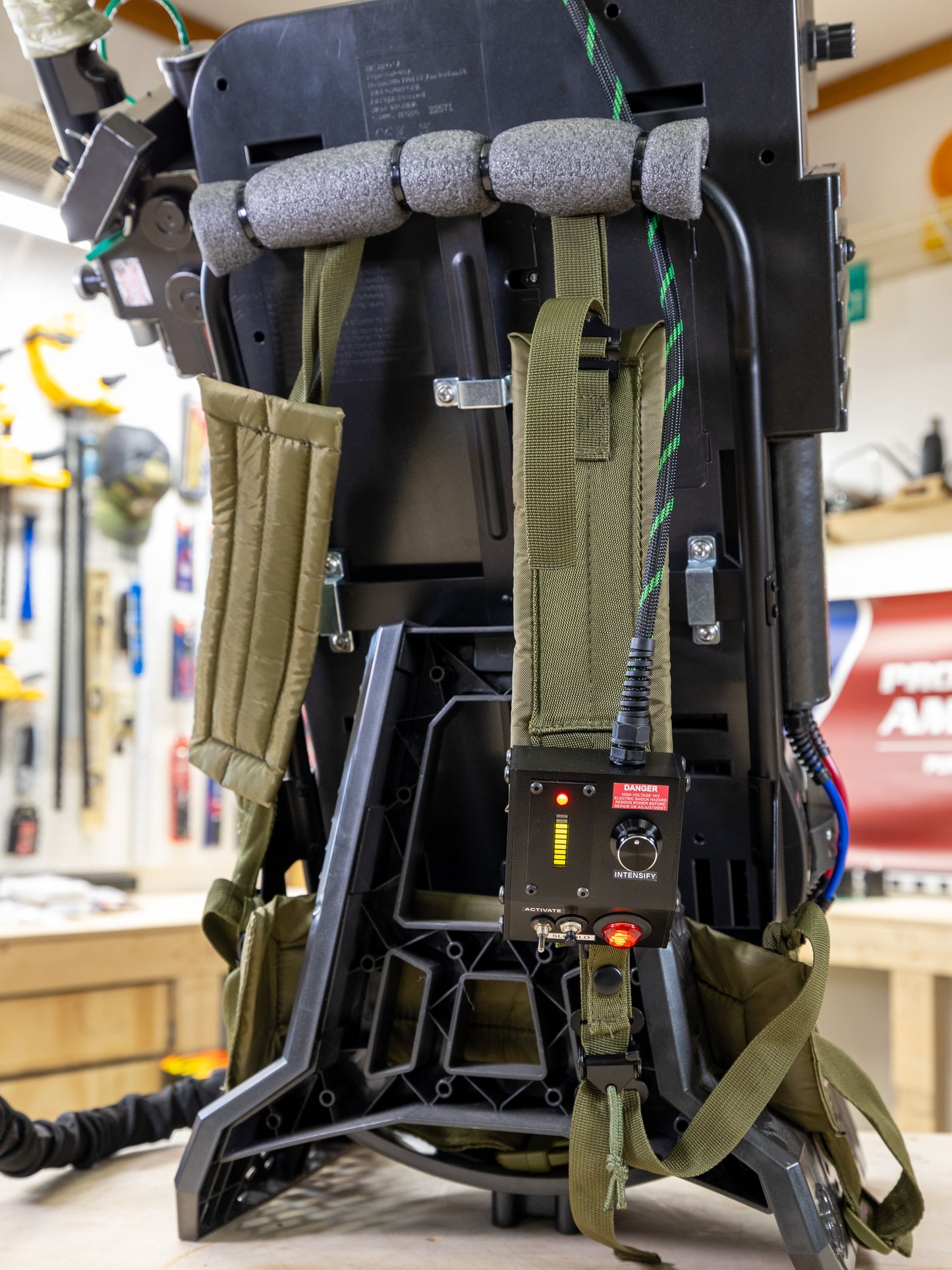 Ghostbusters Attenuator 1.0 Mod Proton Pack Prop Adam Savage Inspired