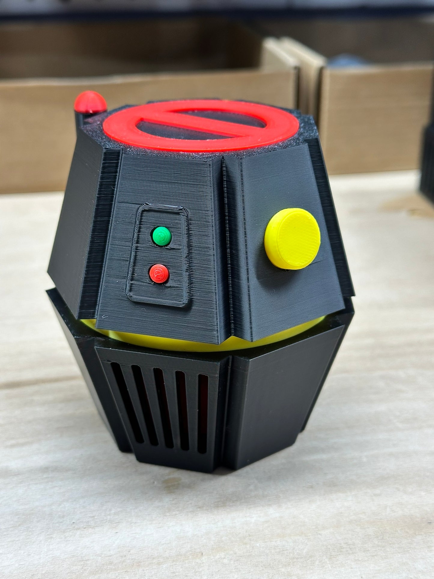 Egon Spengler’s Prototype Proton Bomb Grenade STL (DIGITAL DOWNLOAD)