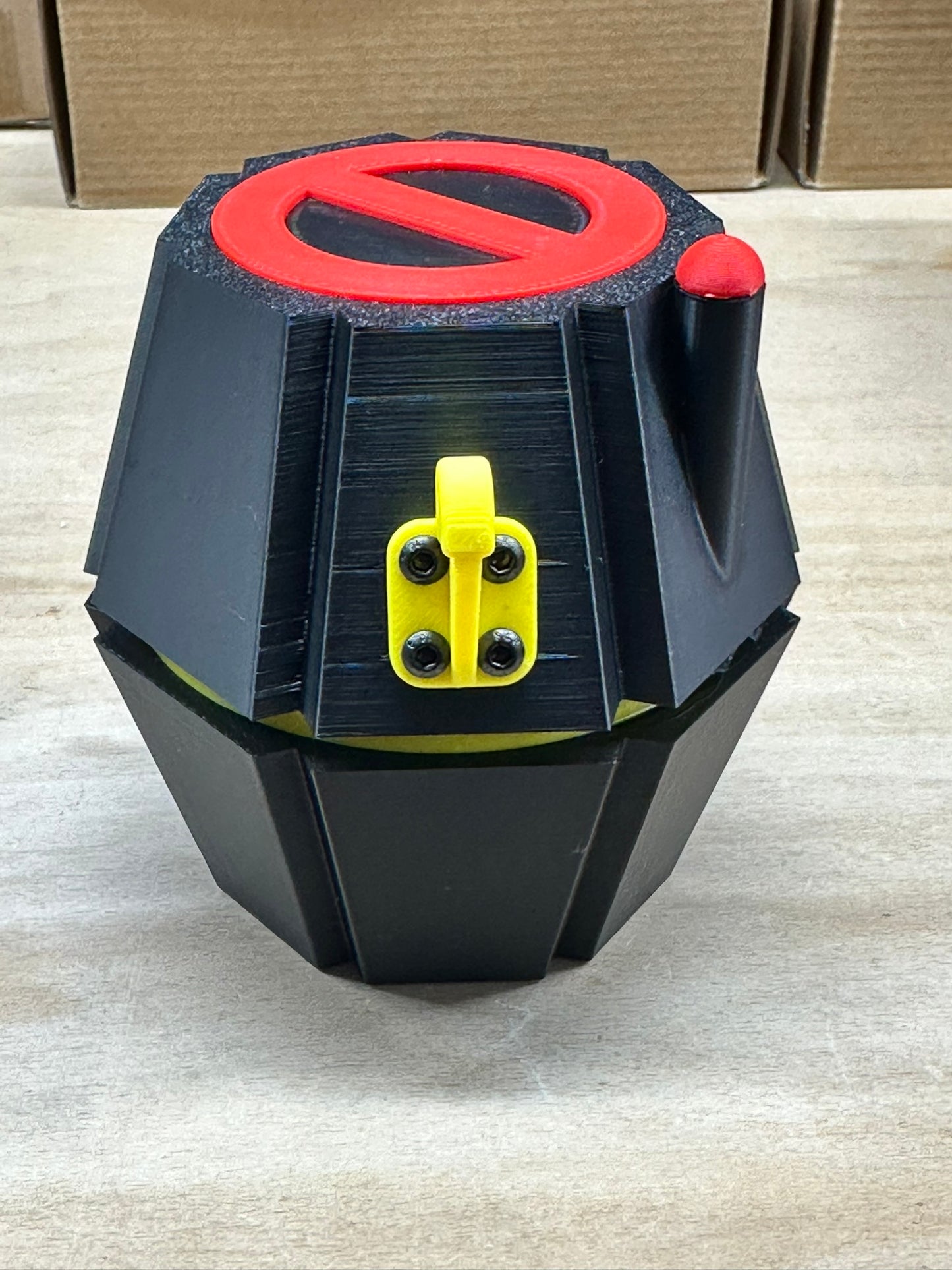 Egon Spengler’s Prototype Proton Bomb Grenade STL (DIGITAL DOWNLOAD)