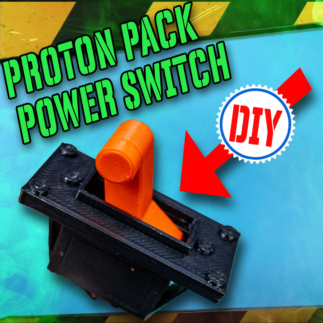 Afterlife Phoebe Style Proton Pack On/Off Power Switch STL (DIGITAL DOWNLOAD)