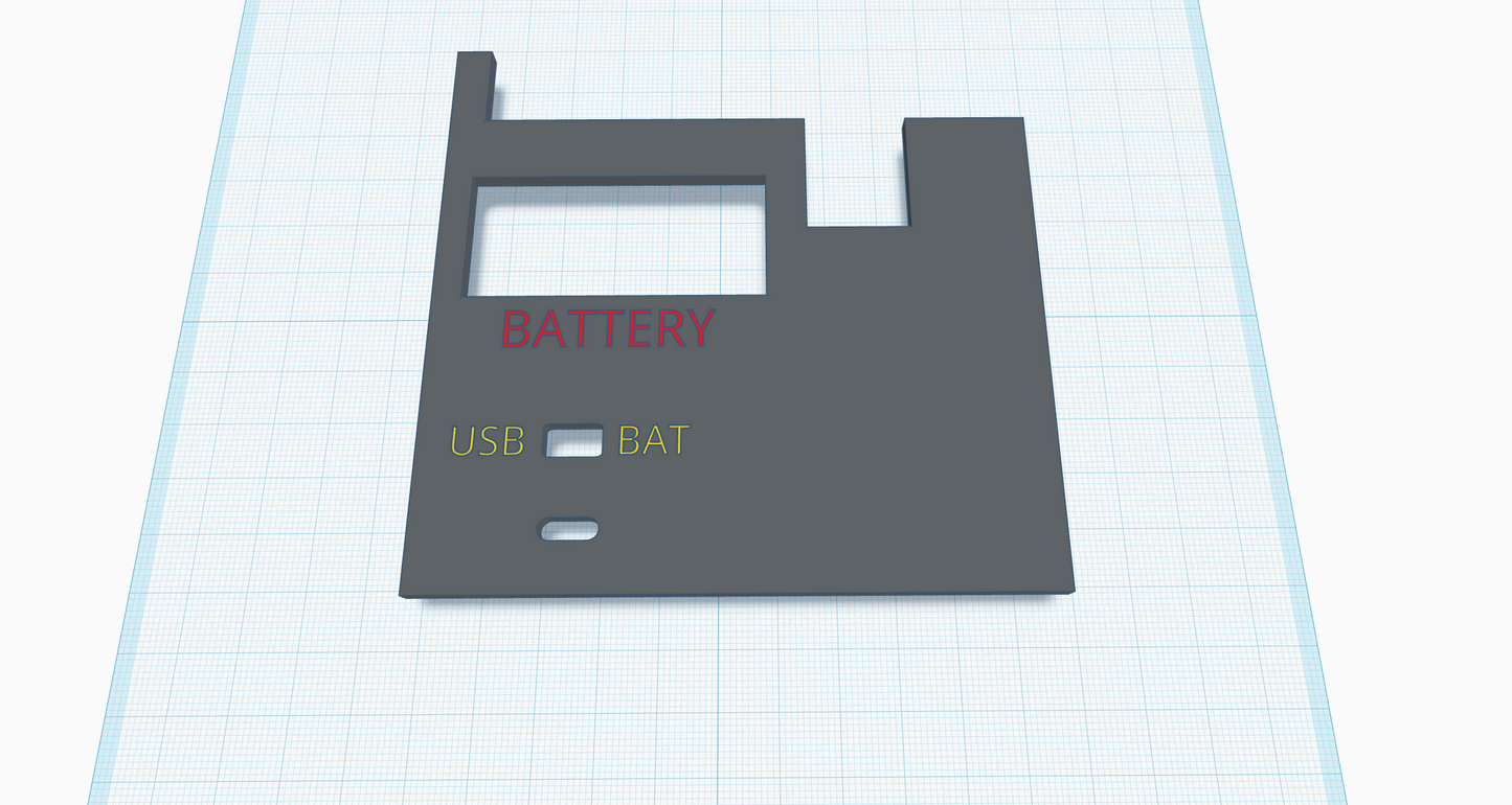 Hasbro 84 Snack Door Inner panel for Talentcell (STL file)
