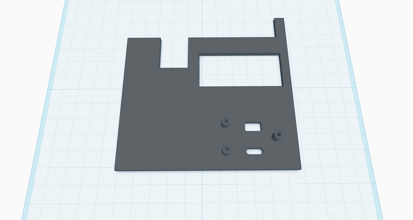 Hasbro 84 Snack Door Inner panel for Talentcell (STL file)
