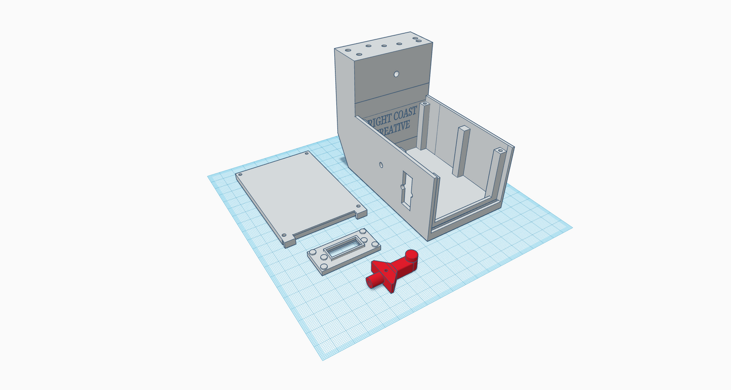 Haslab Frozen Empire Proton Pack Ion Arm 3D Print Files STL (DIGITAL DOWNLOAD)