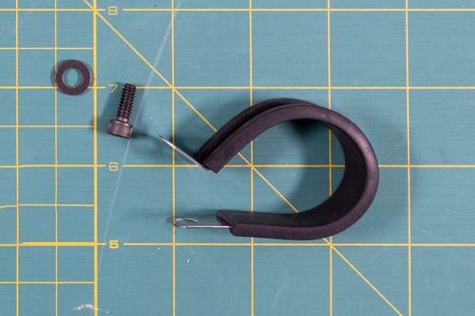 Ghostbusters Proton Pack P-Clamp for ribbon cable mounting to ladder frame. Various sizes.