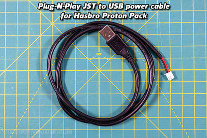 JST to USB proton power cable adapter for Hasbro Ghostbusters Afterlife Proton Pack