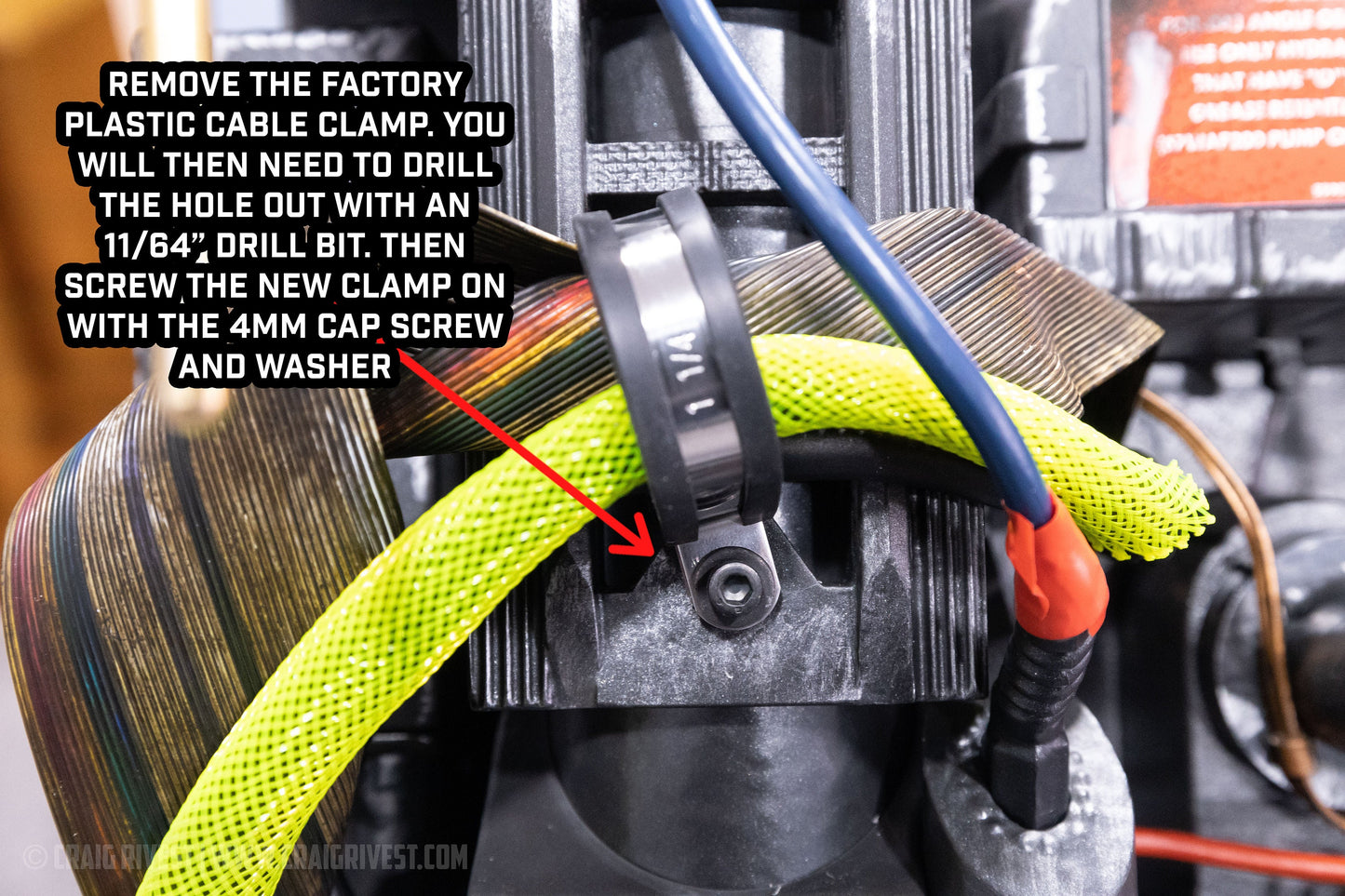 Ghostbusters Proton Pack P-Clamp for ribbon cable mounting to ladder frame. Various sizes.