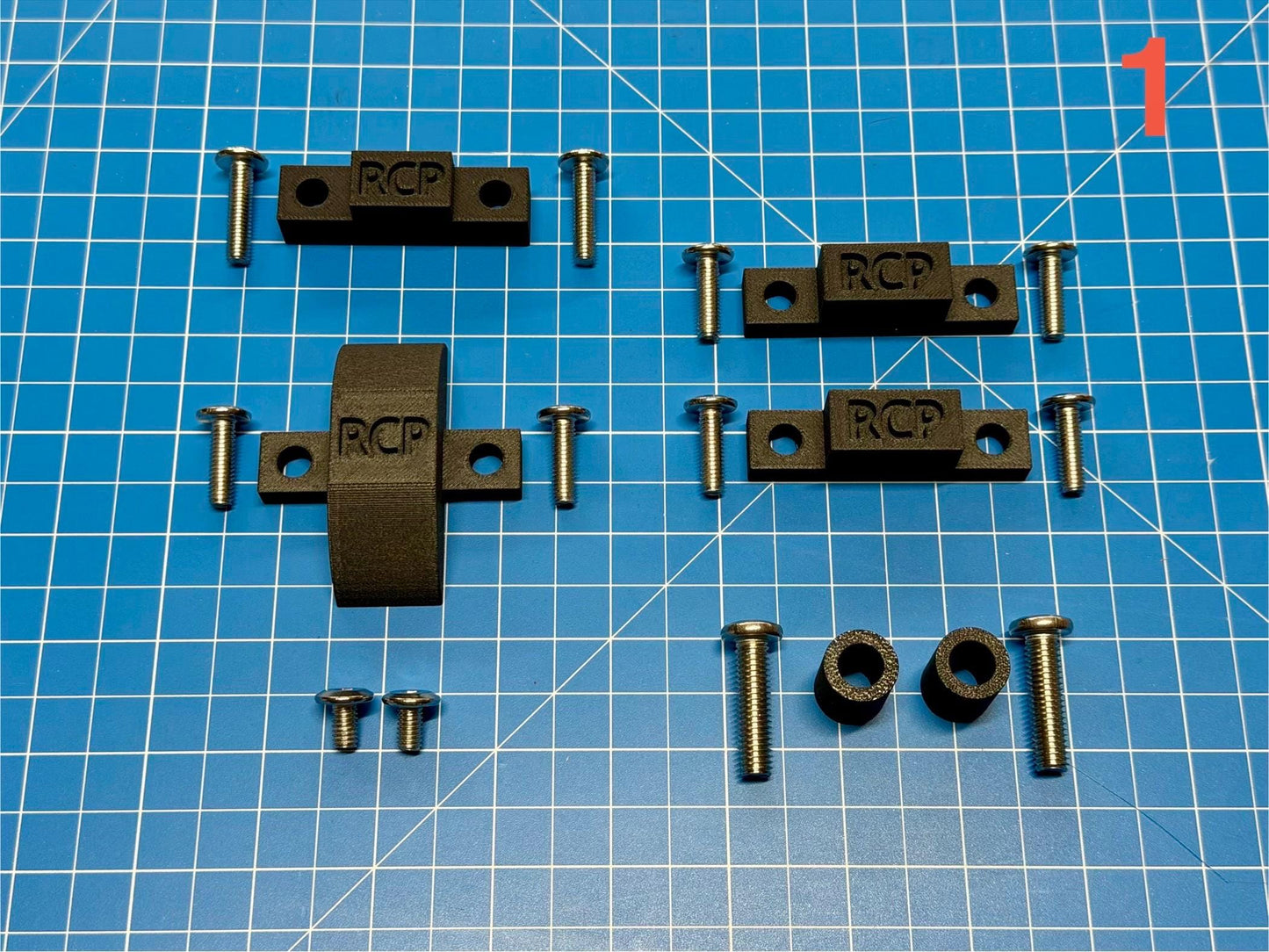 Ghostbusters Haslab Proton Pack LC1 Alice Frame Spacer & Bracket Kits (REDESIGNED)