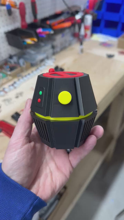 Egon Spengler’s Prototype Proton Bomb Grenade STL (DIGITAL DOWNLOAD)